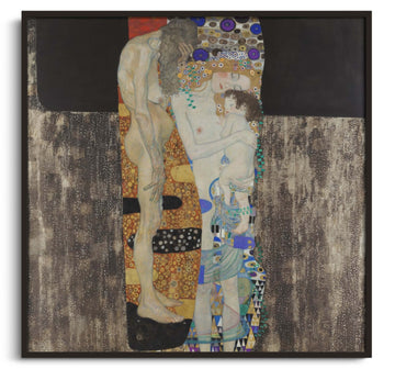 Inspiration Les Trois Âges de la femme Klimt - peinture à l'huile