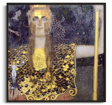 Inspiration Pallas Athéna Klimt - peinture à l'huile