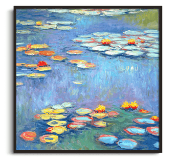 Inspiration Nymphéas VII Monet - peinture à l'huile