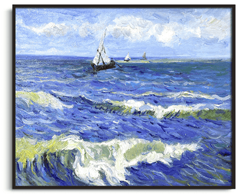 Inspiration Van Gogh - Paysage marin aux Saintes-Maries